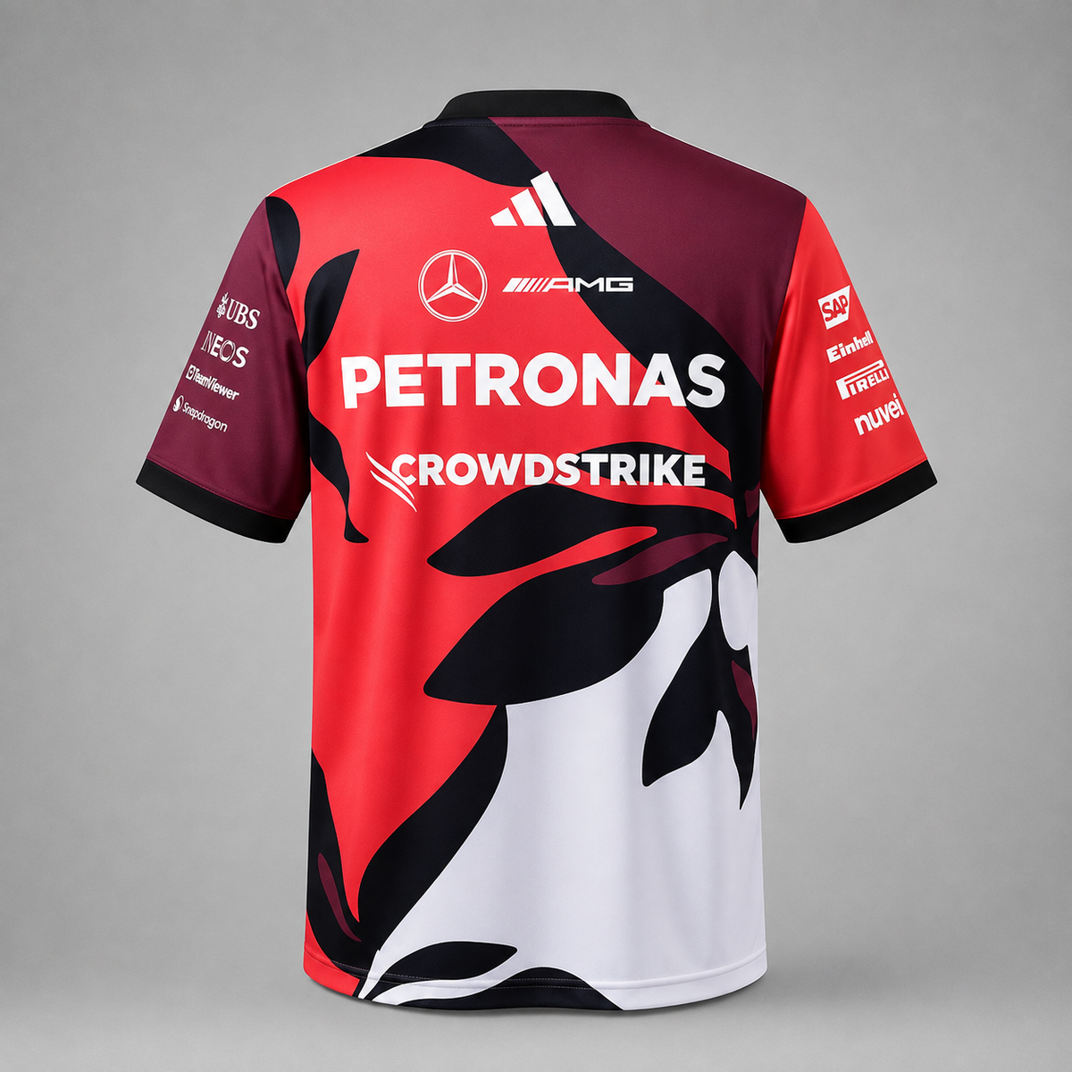 Team Driver T-Shirt Jersey 2026 Mercedes-AMG Petronas Formel 1 Team-3