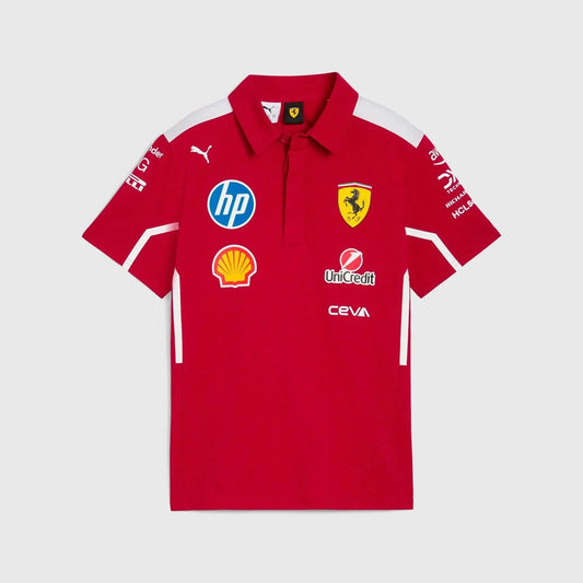 Scuderia Ferrari F1 PUMA 2025 Team Poloshirt