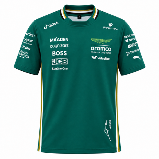 Aston Martin F1 Team 2025 Team T-Shirt-1