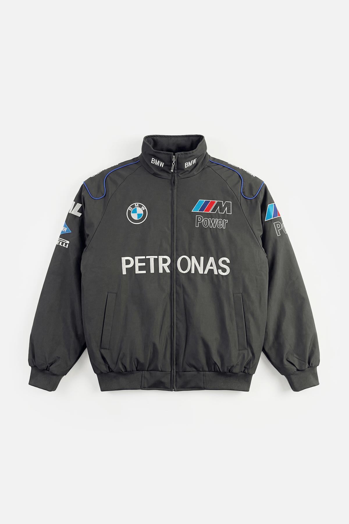 BMW F1 Vintage Racing Jacket – Black Edition