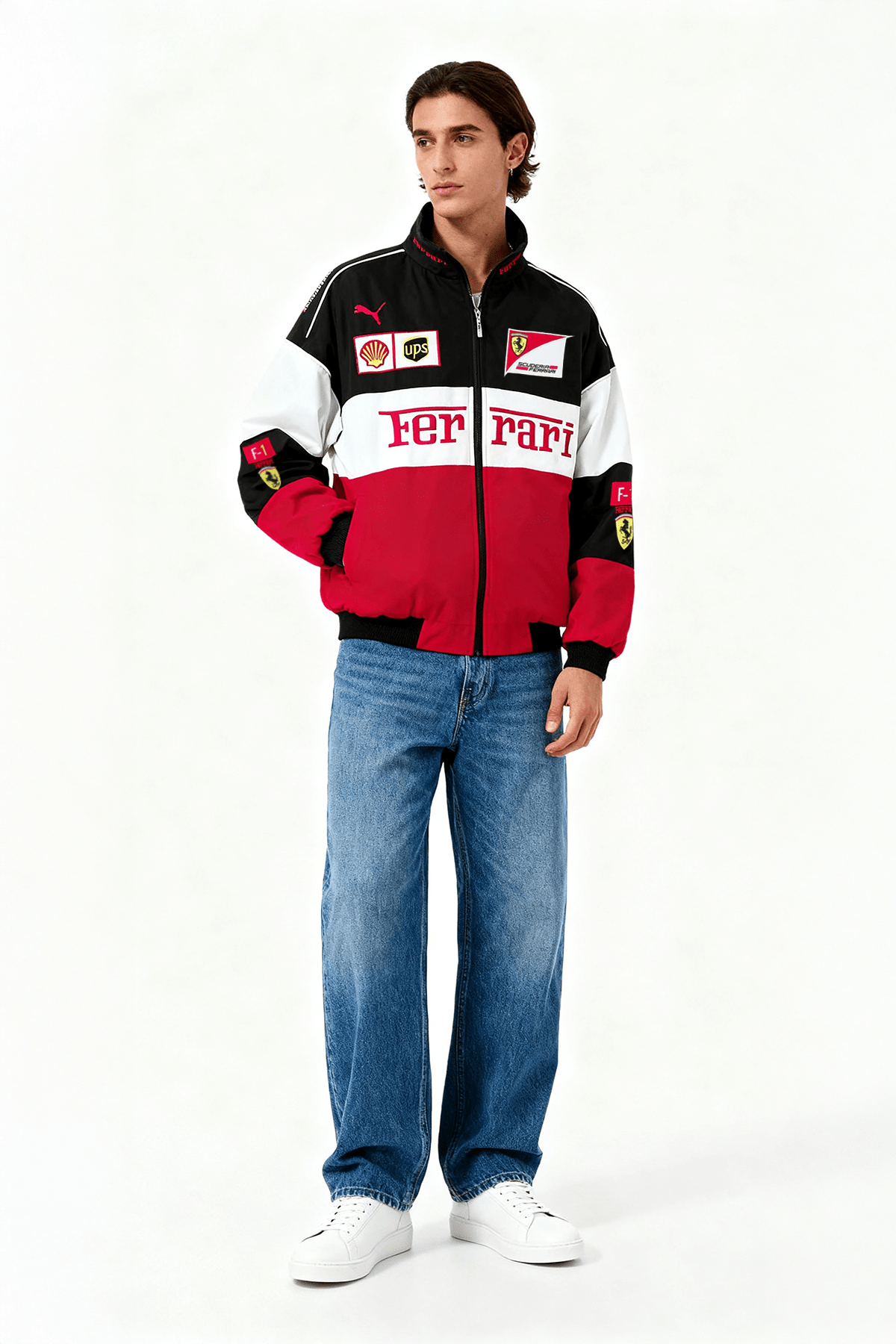 Ferrari F1 Vintage Racing Jacket – Klassische Edition