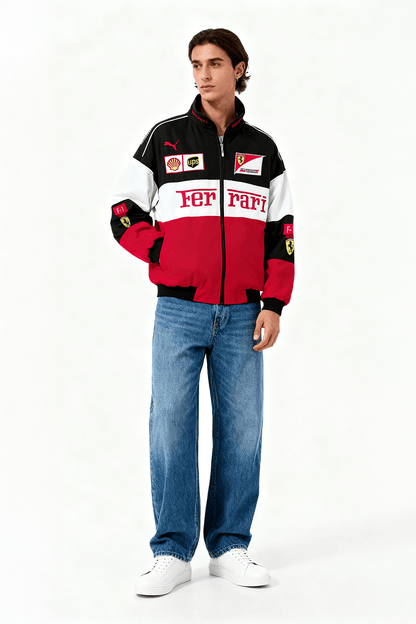 Ferrari F1 Vintage Racing Jacket – Klassische Edition