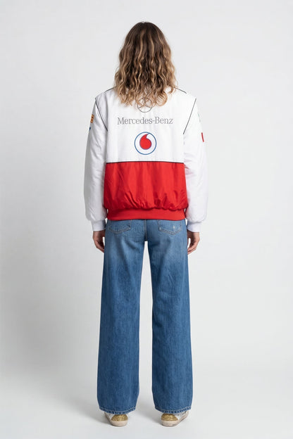 Mercedes-Benz Vintage-Jacke – Weiße Edition