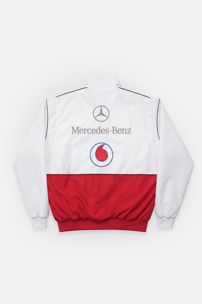 Mercedes-Benz Vintage-Jacke – Weiße Edition