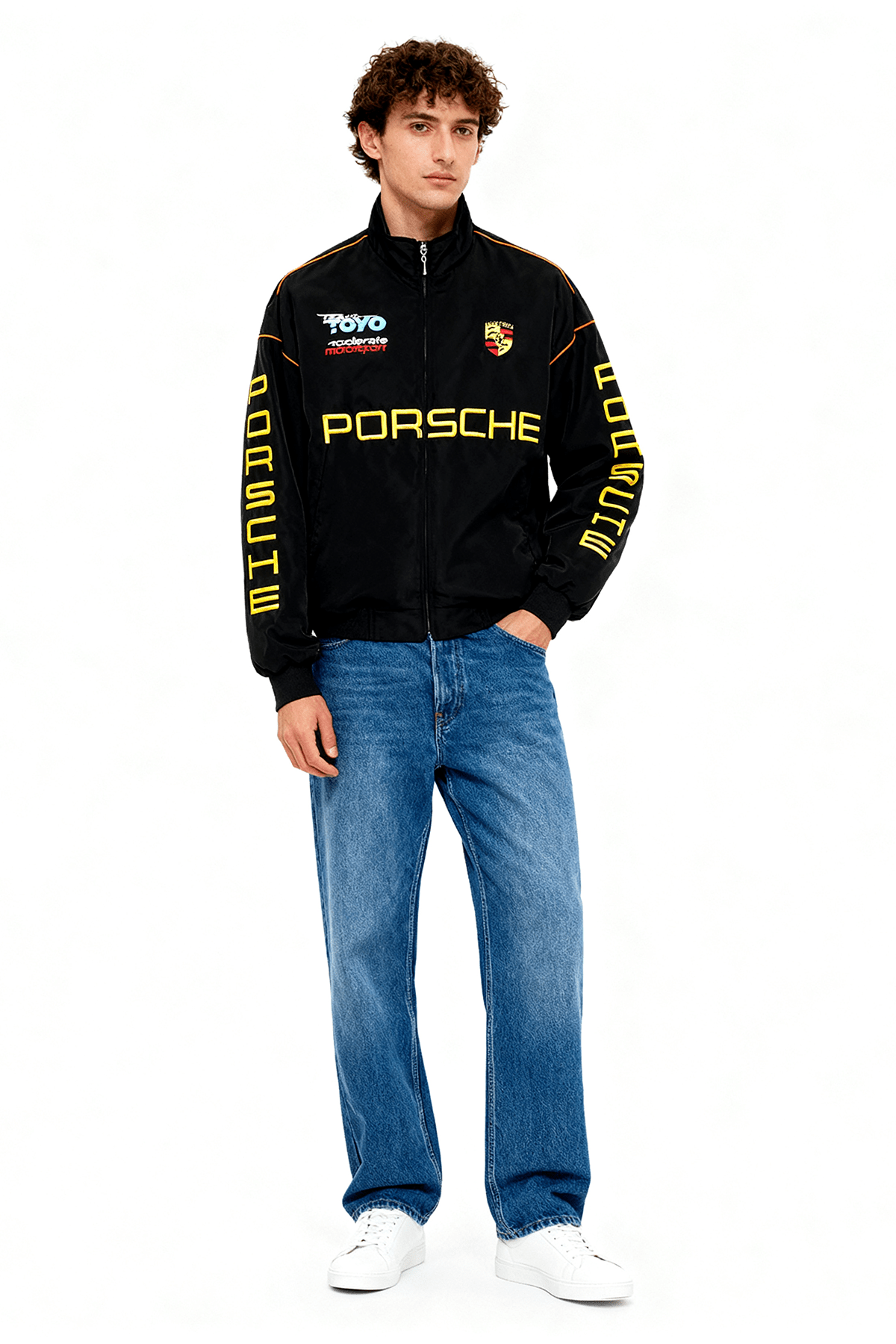 Porsche Vintage Rennjacke